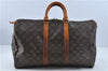 Authentic Louis Vuitton Monogram Keepall 45 Boston Bag M41428 LV H7146