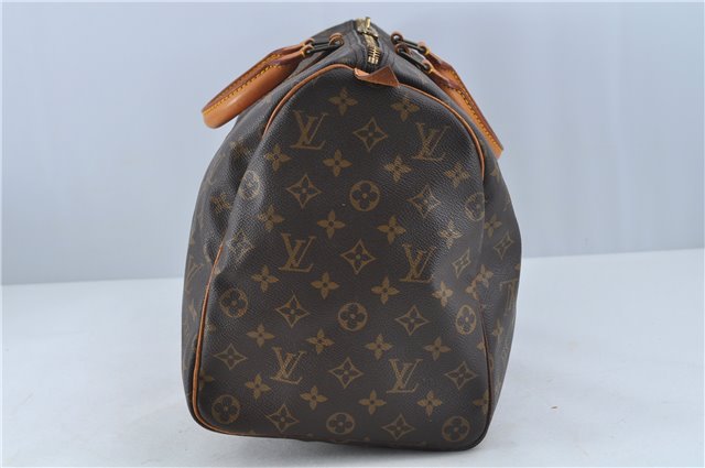 Authentic Louis Vuitton Monogram Keepall 45 Boston Bag M41428 LV H7146