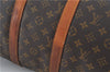 Authentic Louis Vuitton Monogram Keepall 45 Boston Bag M41428 LV H7146