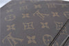 Auth Louis Vuitton Monogram Trousse Toilette 28 Clutch Hand Bag M47522 LV H7160