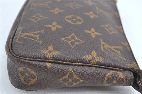 Authentic LOUIS VUITTON Monogram Pochette Accessoires Pouch M51980 LV H7175