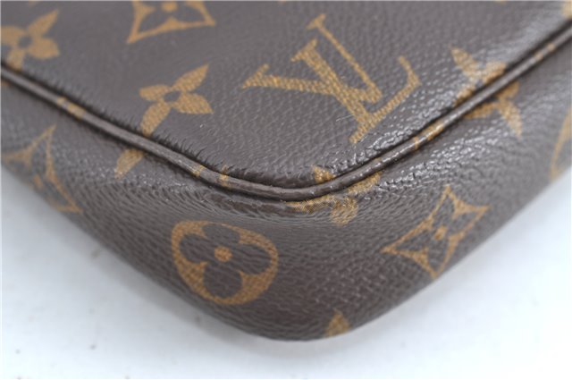 Authentic LOUIS VUITTON Monogram Pochette Accessoires Pouch M51980 LV H7175