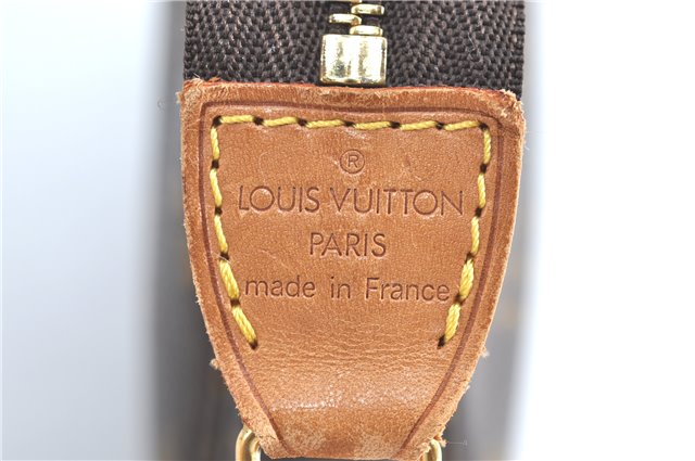 Authentic LOUIS VUITTON Monogram Pochette Accessoires Pouch M51980 LV H7175