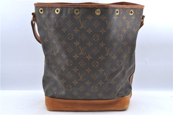 Authentic Louis Vuitton Monogram Noe Shoulder Bag M42224 LV H7177