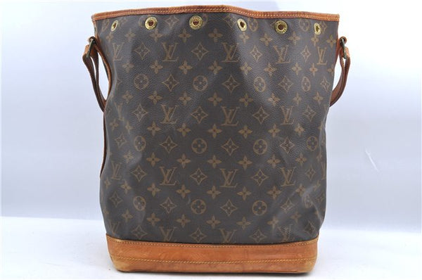 Authentic Louis Vuitton Monogram Noe Shoulder Bag M42224 LV H7177