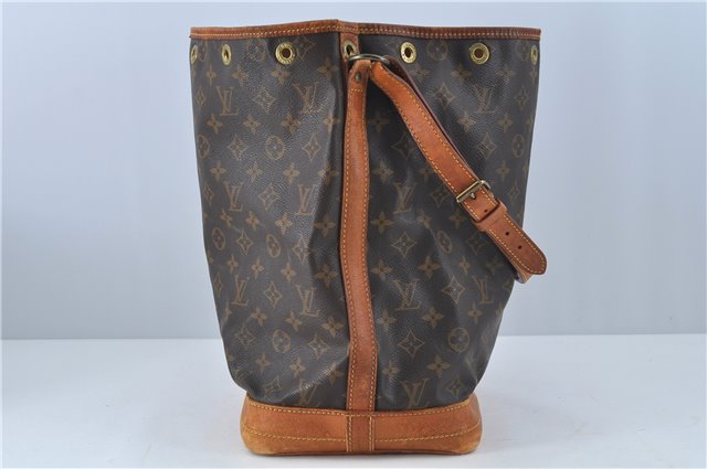Authentic Louis Vuitton Monogram Noe Shoulder Bag M42224 LV H7177