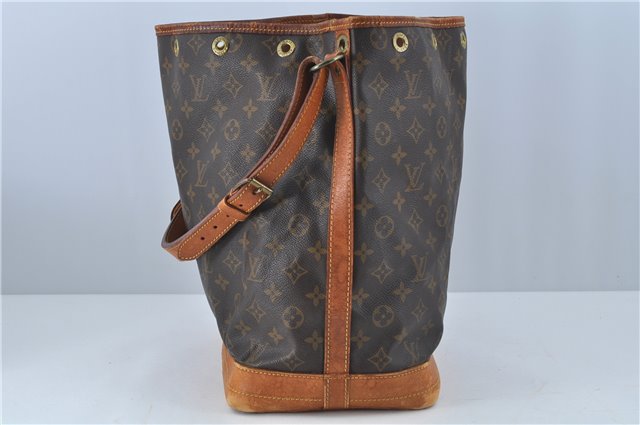 Authentic Louis Vuitton Monogram Noe Shoulder Bag M42224 LV H7177