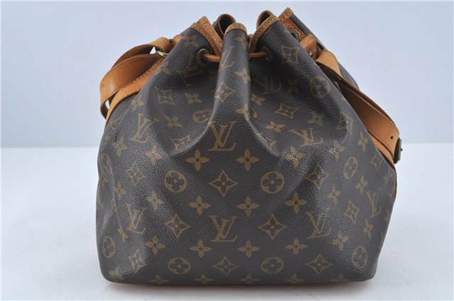 Authentic Louis Vuitton Monogram Petit Noe Shoulder Bag M42226 LV H7181