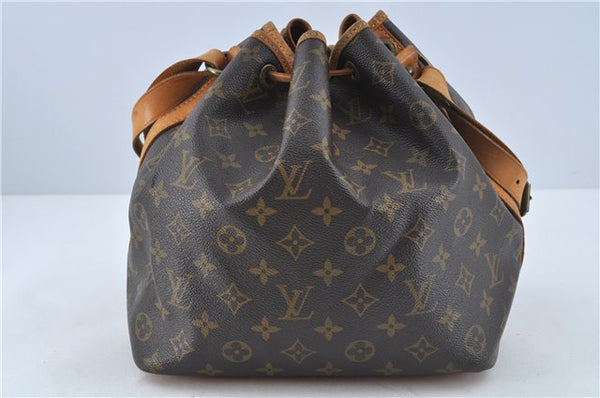 Authentic Louis Vuitton Monogram Petit Noe Shoulder Bag M42226 LV H7181