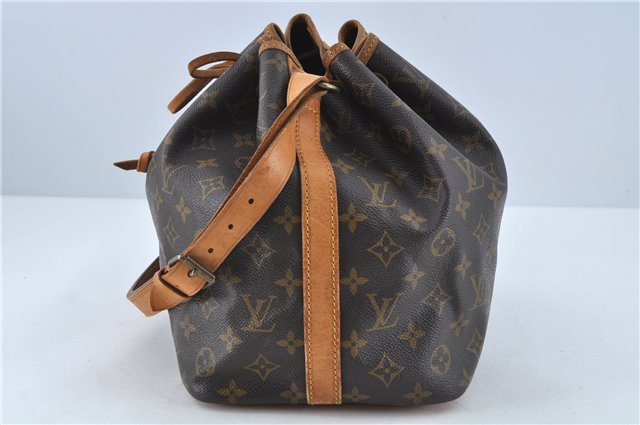Authentic Louis Vuitton Monogram Petit Noe Shoulder Bag M42226 LV H7181