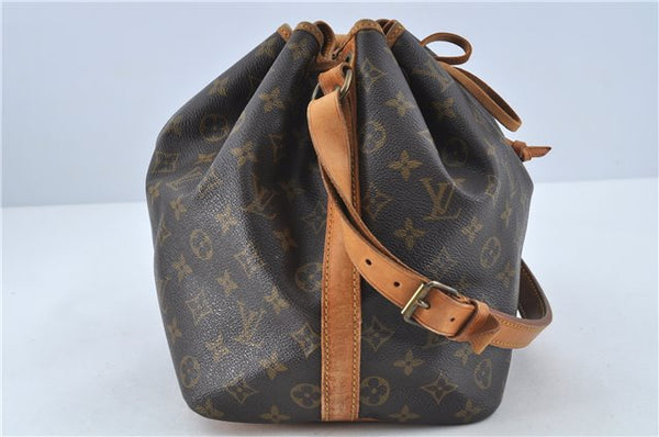 Authentic Louis Vuitton Monogram Petit Noe Shoulder Bag M42226 LV H7181