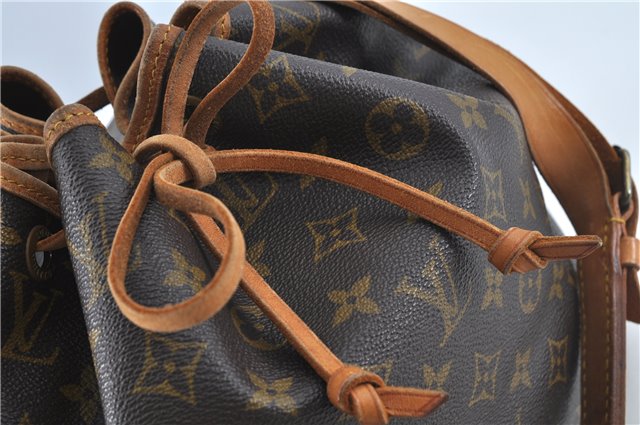 Authentic Louis Vuitton Monogram Petit Noe Shoulder Bag M42226 LV H7181
