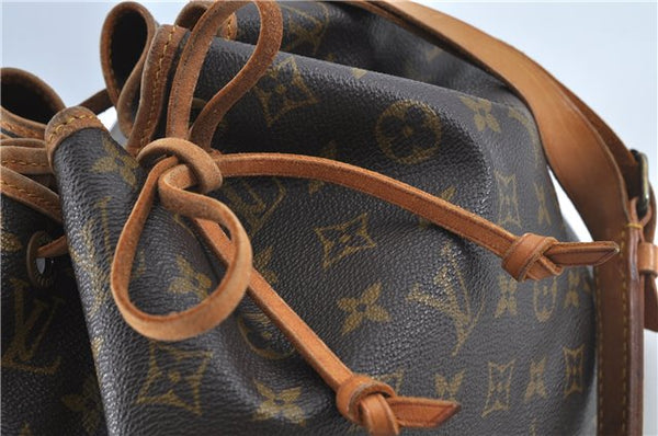 Authentic Louis Vuitton Monogram Petit Noe Shoulder Bag M42226 LV H7181