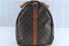 Auth Louis Vuitton Monogram Keepall Bandouliere 60 Boston Bag M41412 LV H7186