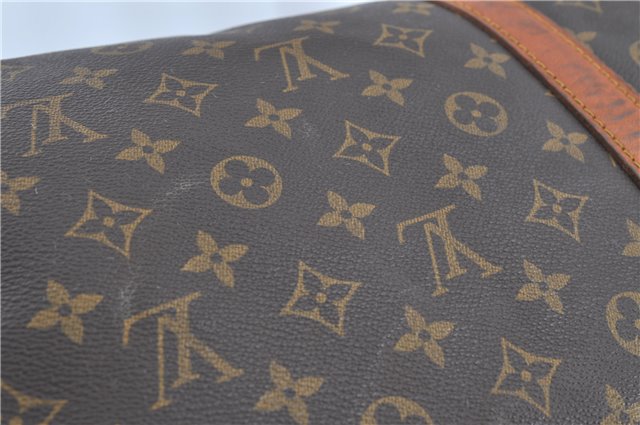 Auth Louis Vuitton Monogram Keepall Bandouliere 60 Boston Bag M41412 LV H7186