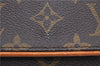 Authentic Louis Vuitton Monogram Pochette Twin PM Shoulder Bag M51854 LV H7191