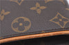 Authentic Louis Vuitton Monogram Pochette Twin PM Shoulder Bag M51854 LV H7191