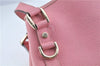 Auth GUCCI Abbey Japan Exclusive Shoulder Tote Bag Leather 147652 Pink H7199