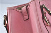 Auth GUCCI Abbey Japan Exclusive Shoulder Tote Bag Leather 147652 Pink H7199