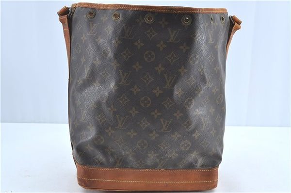 Authentic Louis Vuitton Monogram Noe Shoulder Bag M42224 LV H7209