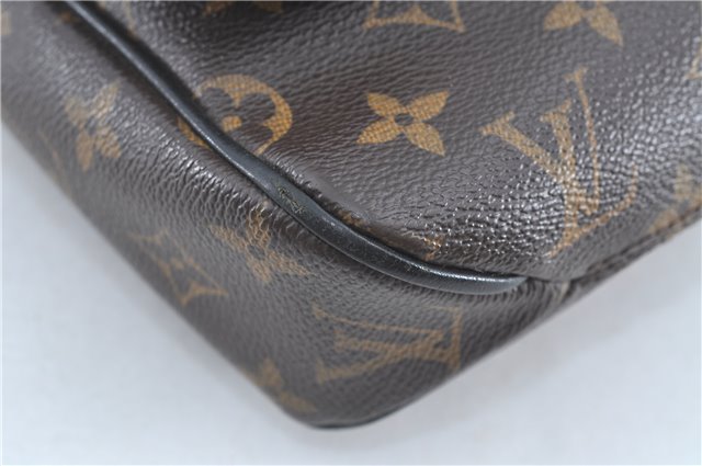 Auth Louis Vuitton Monogram Macassar District PM Shoulder Bag M40935 LV H7221