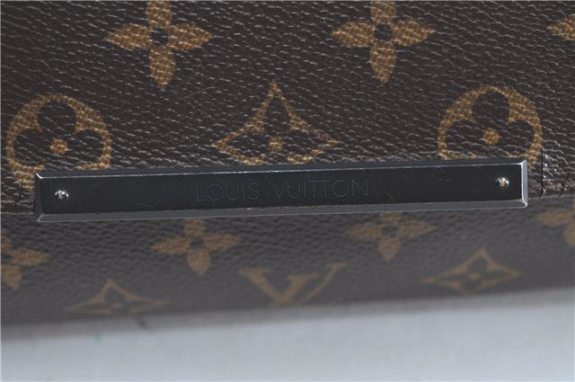 Auth Louis Vuitton Monogram Macassar District PM Shoulder Bag M40935 LV H7221