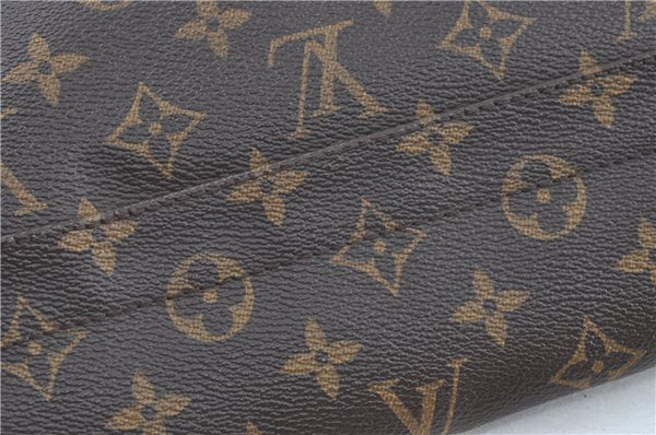 Auth Louis Vuitton Monogram Macassar District PM Shoulder Bag M40935 LV H7221