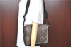 Auth Louis Vuitton Monogram Macassar District PM Shoulder Bag M40935 LV H7221