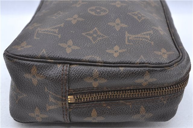 Auth Louis Vuitton Monogram Trousse Toilette 23 Clutch Bag M47524 Junk H7224