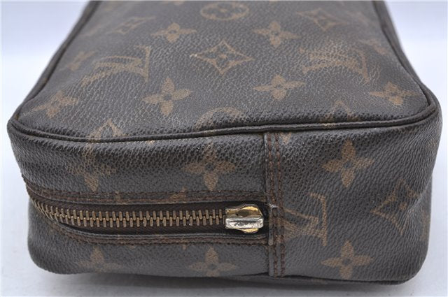 Auth Louis Vuitton Monogram Trousse Toilette 23 Clutch Bag M47524 Junk H7224