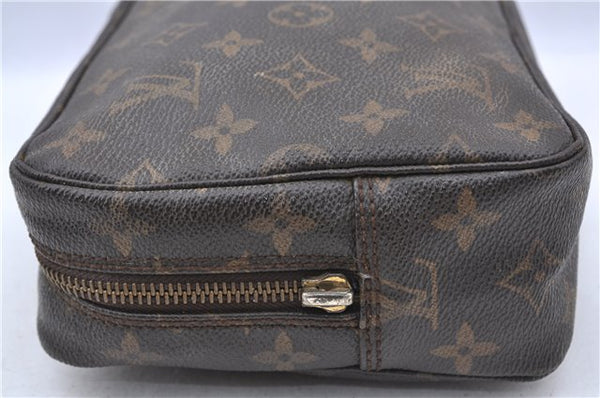 Auth Louis Vuitton Monogram Trousse Toilette 23 Clutch Bag M47524 Junk H7224