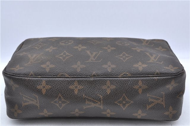 Auth Louis Vuitton Monogram Trousse Toilette 23 Clutch Bag M47524 Junk H7224