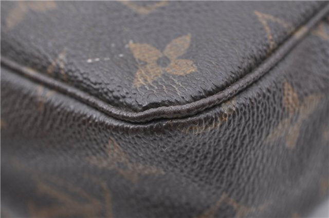 Auth Louis Vuitton Monogram Trousse Toilette 23 Clutch Bag M47524 Junk H7224