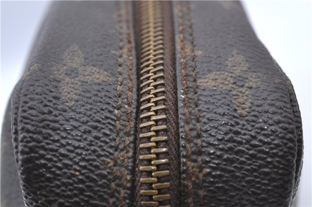 Auth Louis Vuitton Monogram Trousse Toilette 23 Clutch Bag M47524 Junk H7224