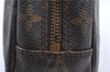 Auth Louis Vuitton Monogram Trousse Toilette 23 Clutch Bag M47524 Junk H7224
