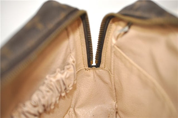 Auth Louis Vuitton Monogram Trousse Toilette 23 Clutch Bag M47524 Junk H7224