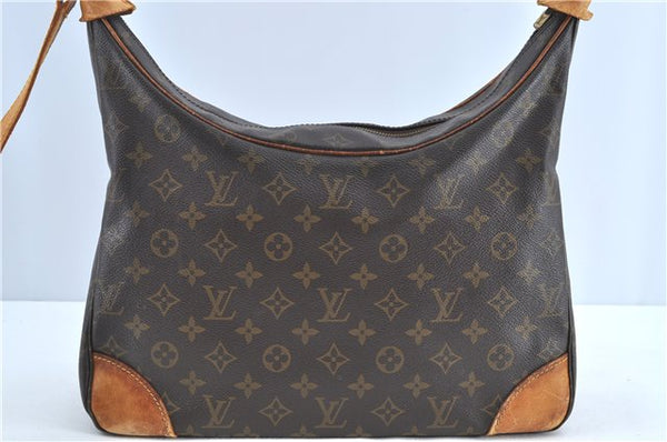 Auth LOUIS VUITTON Monogram Boulogne 35 Shoulder Cross Bag M51260 Junk H7231