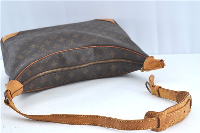 Auth LOUIS VUITTON Monogram Boulogne 35 Shoulder Cross Bag M51260 Junk H7231