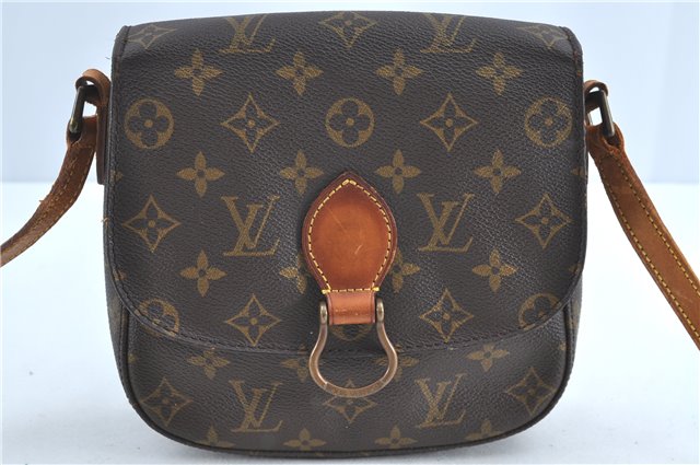 Auth LOUIS VUITTON Monogram Saint Cloud MM Shoulder Cross Bag M51243 LV H7232