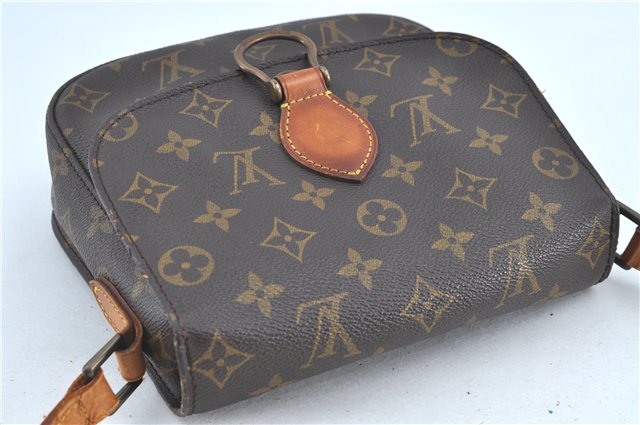 Auth LOUIS VUITTON Monogram Saint Cloud MM Shoulder Cross Bag M51243 LV H7232