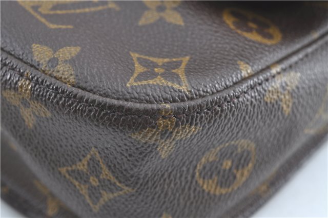 Auth LOUIS VUITTON Monogram Saint Cloud MM Shoulder Cross Bag M51243 LV H7232