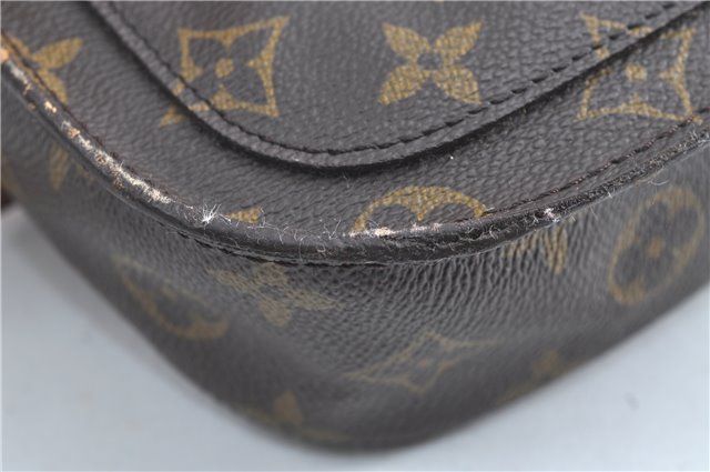 Auth LOUIS VUITTON Monogram Saint Cloud MM Shoulder Cross Bag M51243 LV H7232