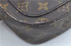 Auth LOUIS VUITTON Monogram Saint Cloud MM Shoulder Cross Bag M51243 LV H7232