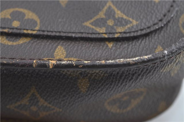 Auth LOUIS VUITTON Monogram Saint Cloud MM Shoulder Cross Bag M51243 LV H7232