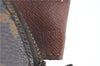 Auth Louis Vuitton Monogram Trousse Demi Ronde 23 Cosmetic Pouch M47520 LV H7236