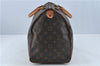 Authentic Louis Vuitton Monogram Speedy 40 Hand Bag M41522 LV H7242