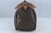 Authentic Louis Vuitton Monogram Speedy 40 Hand Bag M41522 LV H7242