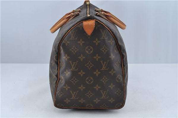 Authentic Louis Vuitton Monogram Speedy 40 Hand Bag M41522 LV H7242