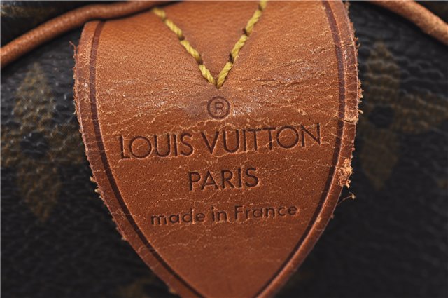 Authentic Louis Vuitton Monogram Speedy 40 Hand Bag M41522 LV H7242