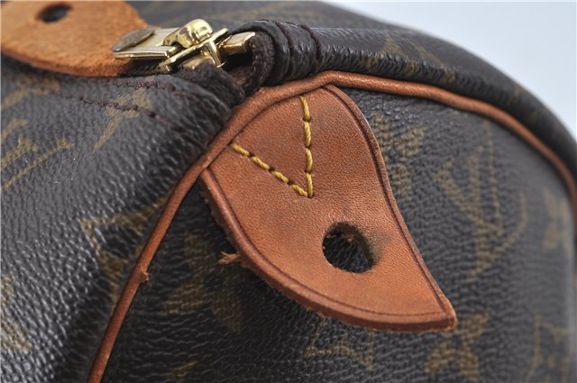 Authentic Louis Vuitton Monogram Speedy 40 Hand Bag M41522 LV H7242